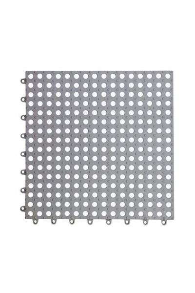 PROCART Anti-slip bathroom rug, puzzle type, 30x30 cm, 2 mm thick, set of 10 pieces