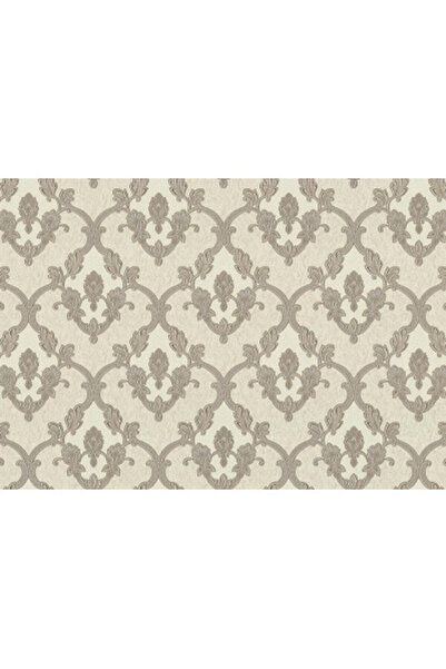 MallDeco Tapet vinil gri-auriu pentru dormitor, model Streza