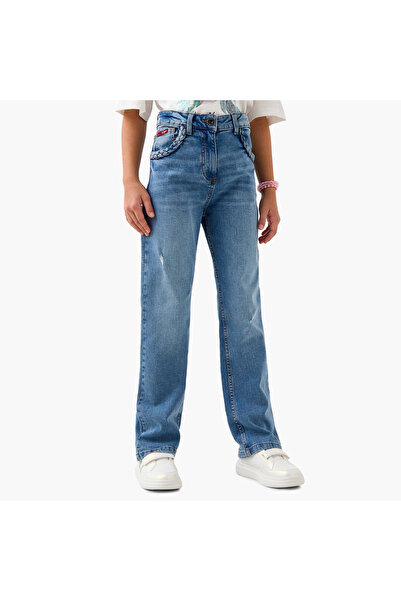 Lee Cooper Girls' Regular Fit Jeans