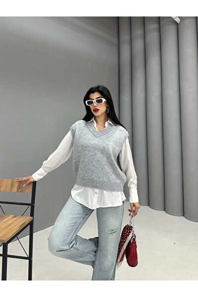 DİMA FASHİON Knitted Knitted Sweater