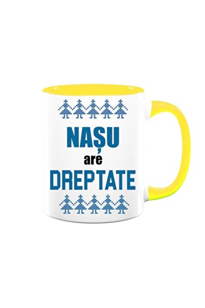 OEM Cană personalizată pentru Naș cu mesajul „Nașul are dreptate”, Betaprint,...