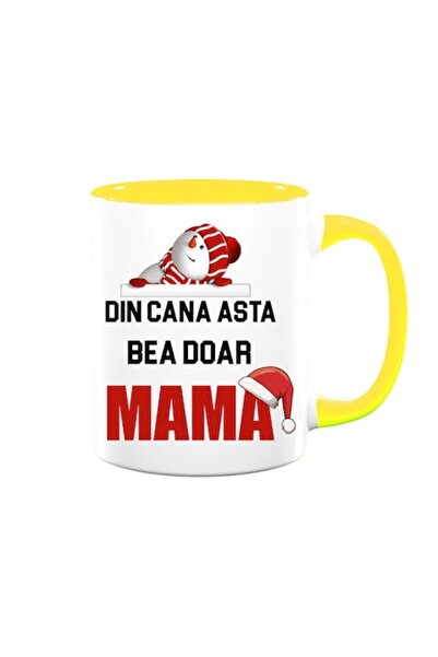 OEM Cană personalizată pentru mamă cu mesajul: „Doar mama bea din această can...