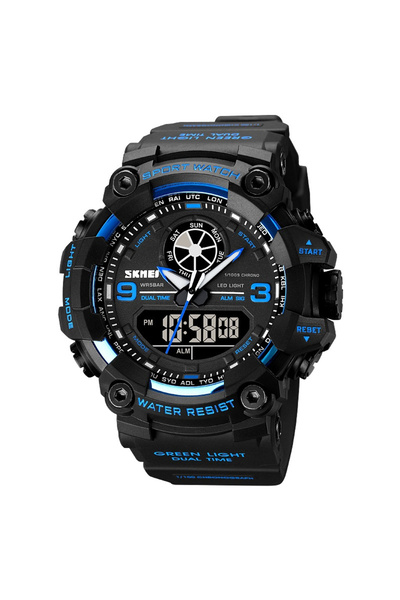 Skmei Ανδρικό Ρολόι Στρατιωτικού Στυλ Στρατού Αθλητικό Καθημερινό Ψηφιακό Χαλ...