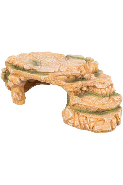 Trixie Decor Pentru Terariu/Acvariu, Platou Stanca Cu Pestera, 25 x 8 x 18 cm...