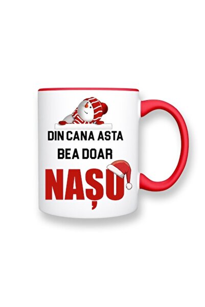 OEM Cană personalizată pentru Naș cu mesajul: „Doar nașul bea din această can...