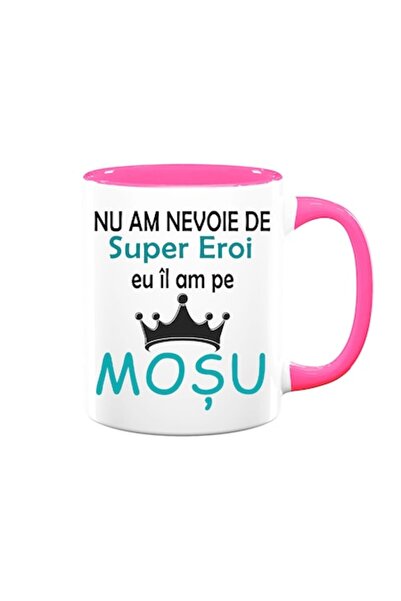 OEM Cană personalizată pentru Moș Crăciun cu mesajul: „Nu am nevoie de supere...