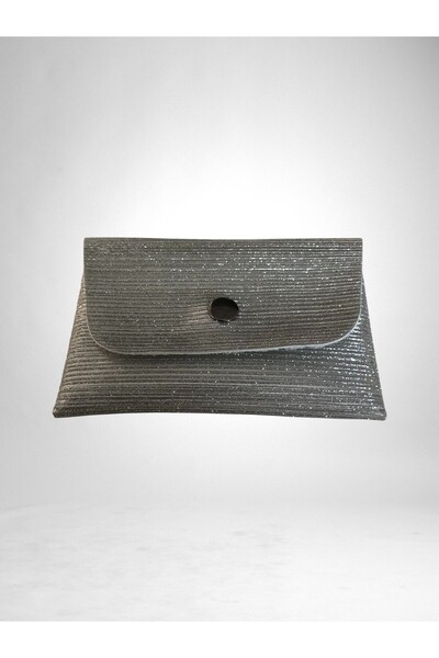 KumaşEvi Glitter Mini Card Holder Wallet – Money Pouch, Card Holder, Snap Fastener Model 10X7 cm