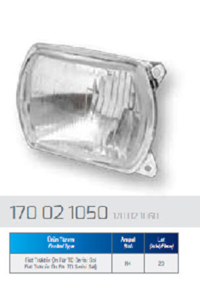 AYGERSAN Unıversal Ön Far Sol-New Holland Tt/td Serisi 2002-2013 Oem:5089988 ...