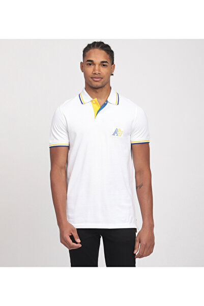 Aeropostale White Men's Aero Polo T-Shirt