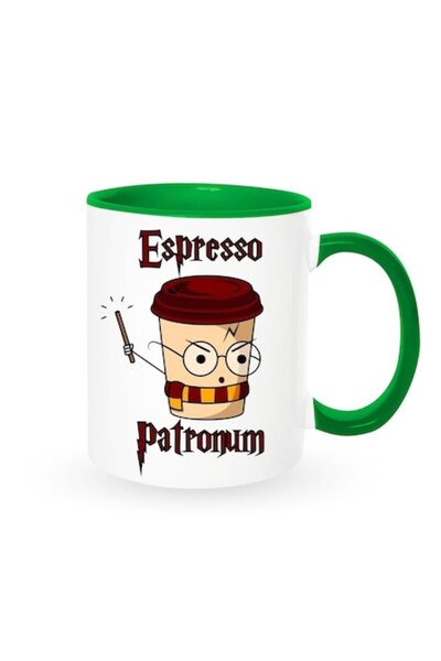 OEM Cană personalizată cu mesaj: „Espresso Patronum”