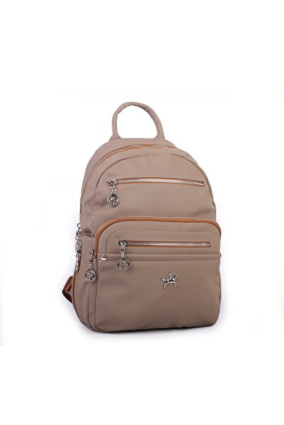 Nas Bag Rucsac cu mai multe compartimente pentru femei Mink Tan Buzzy