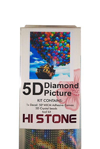 histone مجموعة أدوات تطريز الأحجار الكريمة الماسية 5D مقاس 40 × 50 سم بنمط علوي