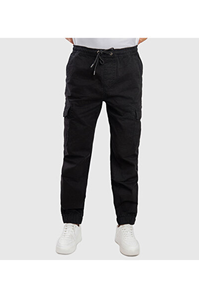 Aeropostale Black Men's Aero Cargo Pant
