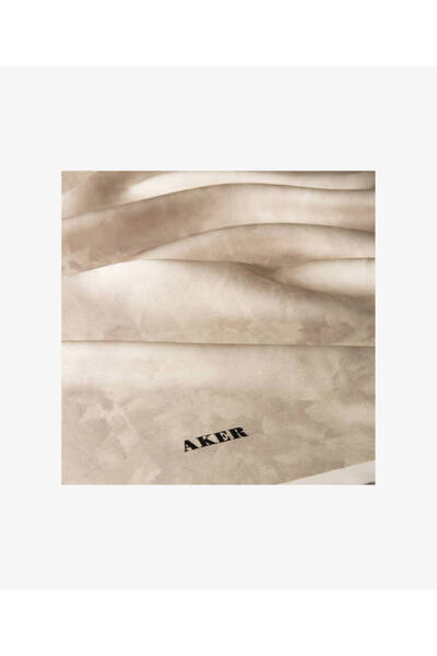 Aker Κασκόλ Sura από καθαρό μετάξι με σχέδιο σύννεφο