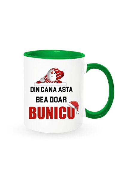 OEM Cană personalizată pentru bunic cu mesajul: „Doar bunicul bea din această...