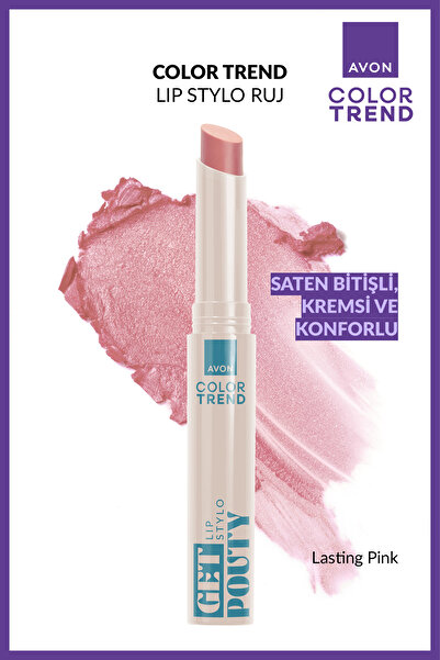 AVON Color Trend Lip Stylo Ruj - Lasting Pink