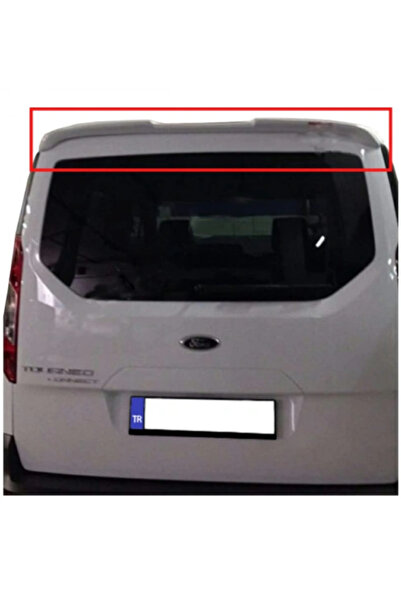 TÜRKSET FORD CONNECT 2015-2020 FİBER SPOİLER (( BEYAZ BOYALI )) (( DİĞER RENK...