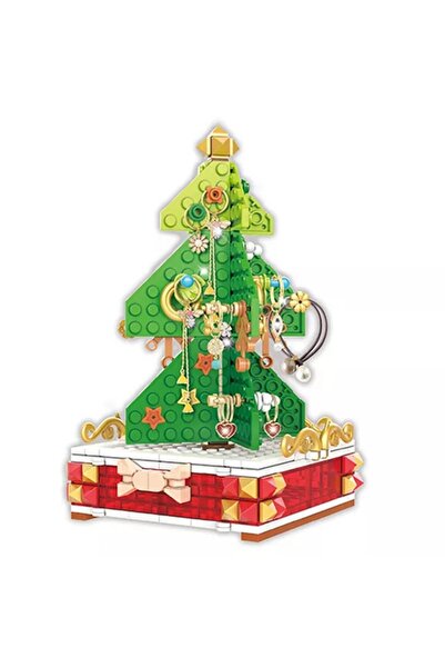 JAKI Christmas Tree with Jewelry Box - 215 Piece Building Set
