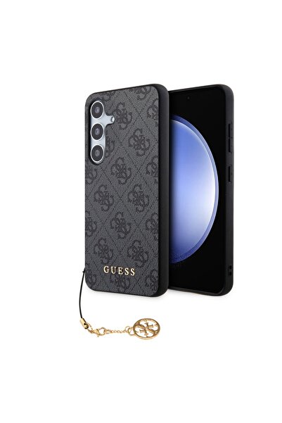 Guess Θήκη για Samsung Galaxy S24 Hardcase 4G Charm - Μαύρη