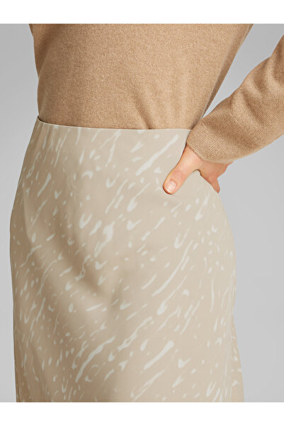 Calvin Klein Women Peyote Printed Elastic Waist Midi Skirt