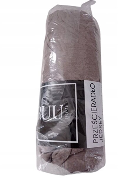 Other Jersey fitted sheet, cotton, 90x200, ash gray