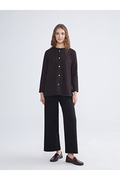 LC Waikiki Cardigan de damă cu model cu guler rotund