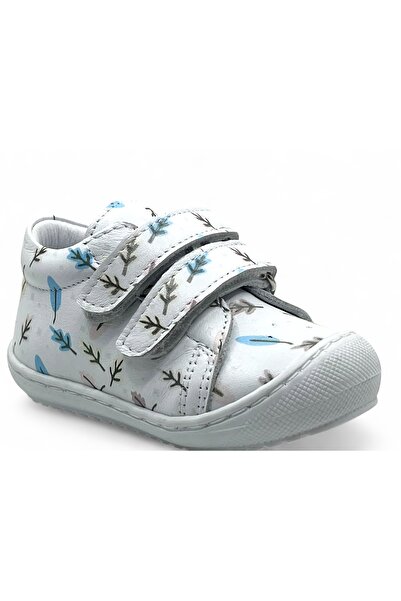 Perlina Pantofi pentru primii pași pentru bebeluși cu talpă ortopedică din piele