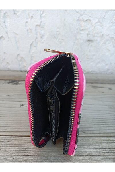 Huzurlu Adımlar Kuromi Patterned Children's Wallet