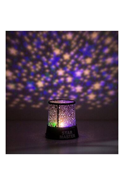 Empressco Renkli Yıldız Yansımalı Duvar Lambası, Gece ve Çocuk Odası Dekoru