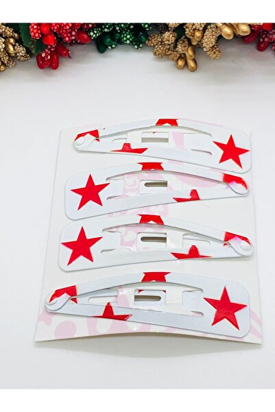 İnDerin Flag Hair Clip Set - Holiday Hair Clip