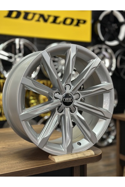 Samlas Audi A4 / A5 / A6 / A7 18″ S-Line Jant Takımı – 8.0x18 – 5x112 – ET35 – 66.45mm – Silver – 4 Adet