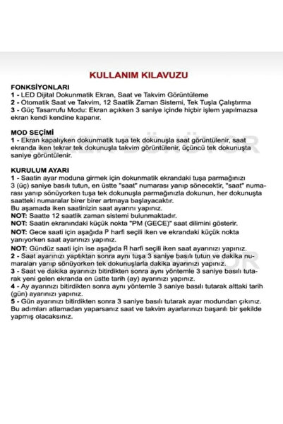 synshop Kuromi Digital Led Children's and Adult Waterproof Wristwatch