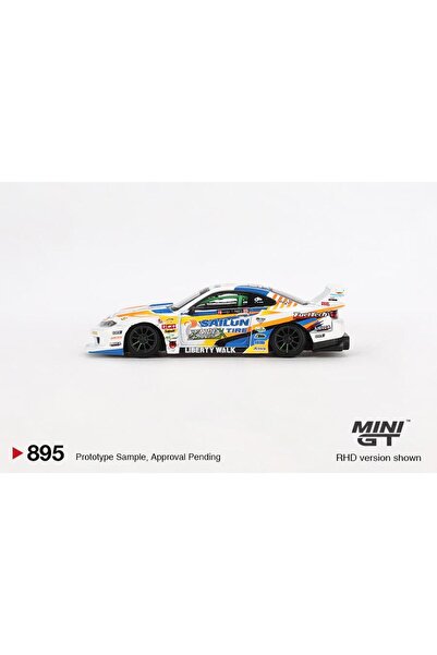 mini gt Nissan LB-Super Silhouette S15 SILVIA #555 2023 Formula Drift Japan 895 BL