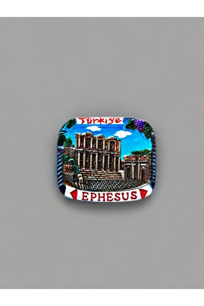 Mundy EPHESUS (EFES) Temalı Polyester Magnet 6,5cm x 6cm