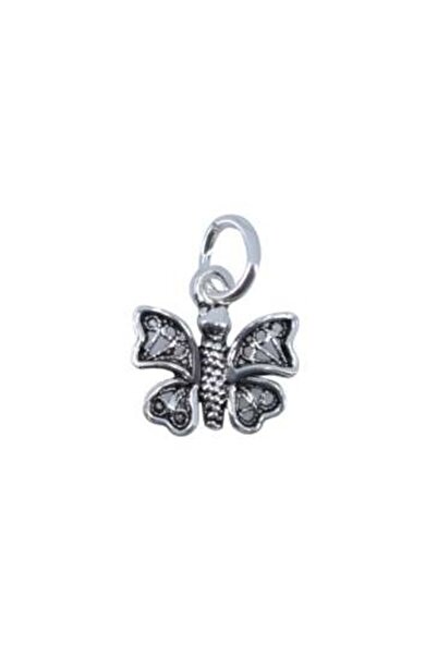 Bibilel Ασημένιο Μενταγιόν 925 Φιλιγκράν Πεταλούδα
