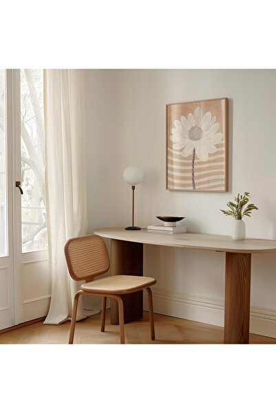 Tuba Decor Tablo dintr-o singură bucată cu rame din lemn pentru sufragerie, sufragerie, bucătărie