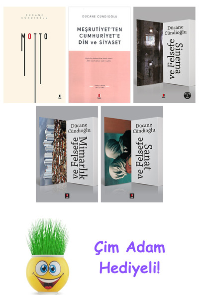 Kapı Yayınları Dücane Cündioğlu 5 Kitap Seti + Çim Adam Hediye