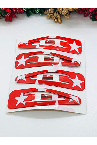 İnDerin Flag Hair Clip Set - Holiday Hair Clip