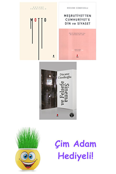Kapı Yayınları Dücane Cündioğlu 3 Kitap Seti + Çim Adam Hediye