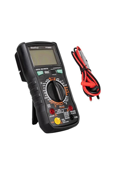 Powermaster FY890D Digital Multimetre Ölçü Aleti True Rms