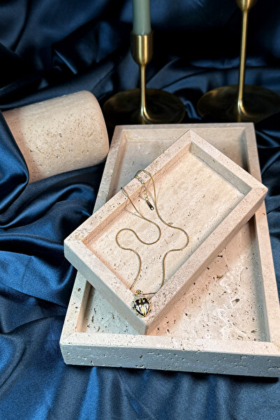 MOONİ ACCESSORİES Uğur Böceği Model Aşk Taşlı Çelik Gold Altın Renk Zincirli ...