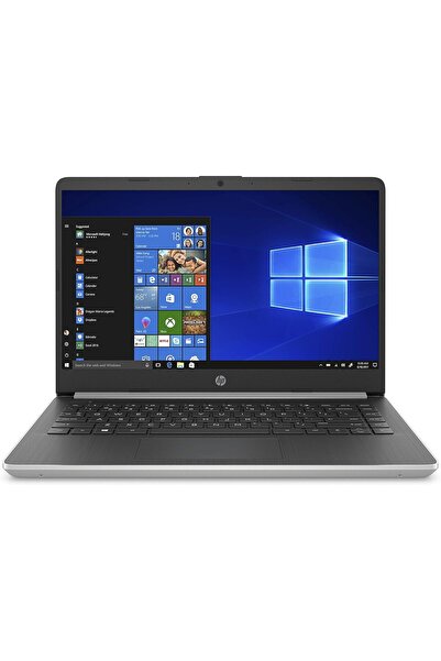 HP كمبيوتر محمول مقاس 14 بوصة، معالج Intel Core i3-1005G1 من الجيل العاشر، ذاكرة وصول عشوائي SDRAM سعة 4 جيجابايت، محرك أقراص ذو حالة صلبة سعة 128 جيجابايت، نظام التشغيل Windows 10