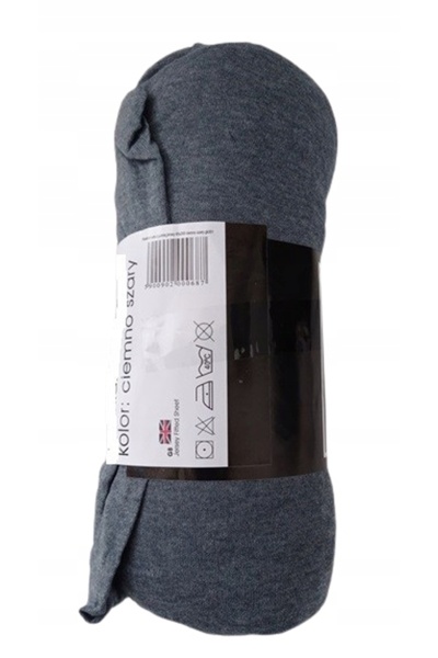Other Jersey cotton fitted sheet 160x200 dark gray