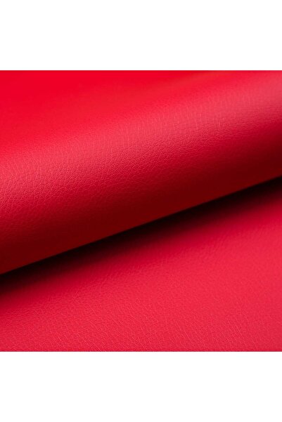 OEM Piele ecologica, Imitatie de piele, Piele sintetica, Piele artificiala, Rosu, 100 x 140 cm