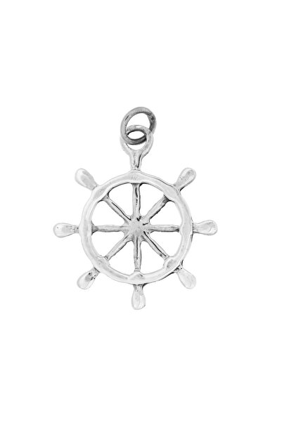 Bibilel Ασημένιο μενταγιόν 925 - Ναυτικός τροχός