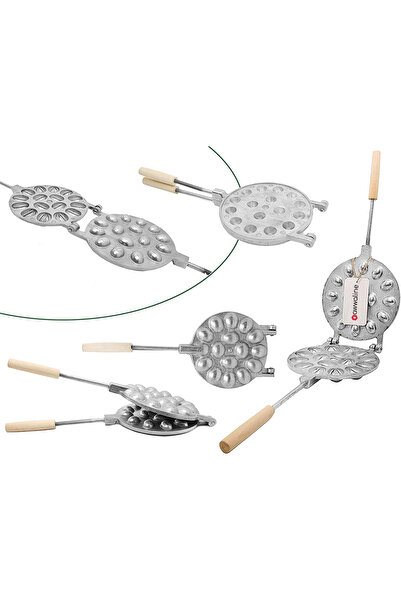 awwaline Forma pentru Prajituri Nuci cu 16 orificii, premium, awwaline, maner lemn