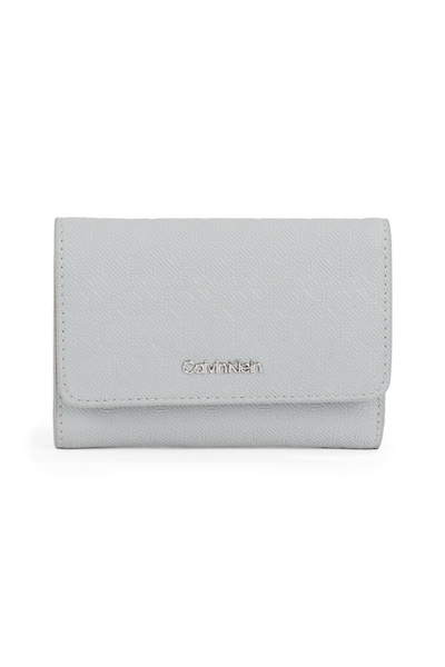 Calvin Klein Women Mirage Gray Small Trifold Wallet