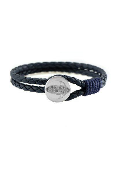 Constantin Nautics Bratara din piele buton JACK TAR CNJ #10099