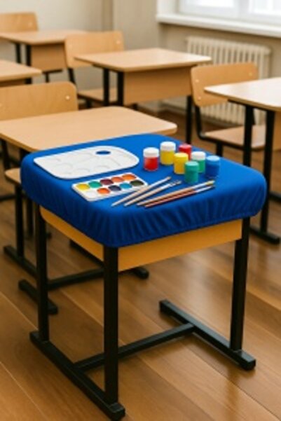 NOR DESIGN Husă de protecție școlară pentru băncile copiilor - Ideală pentru orele de pictură și arte plastice NOU Protective Co