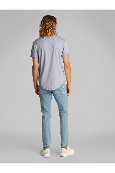 Calvin Klein Men Aleutian Badge Turn Up Sleeve T-Shirt